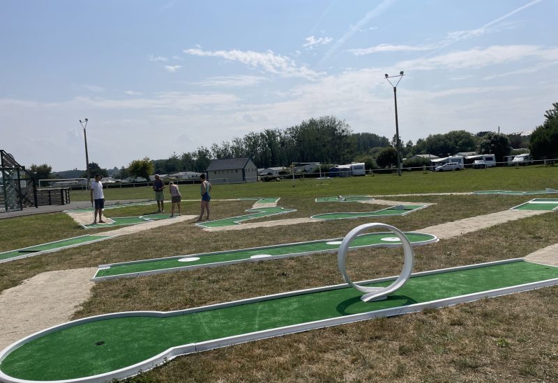 Mini golf et son looping